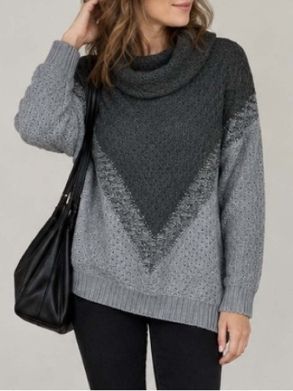 Denim 24/7‎ Cowl Neck Sweater